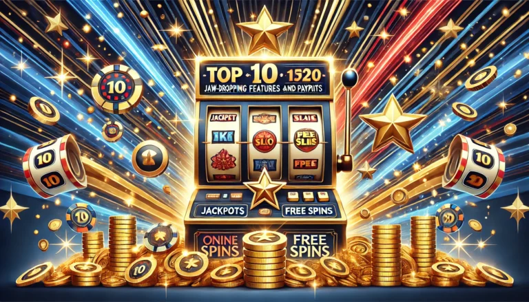 Top 10 Online Slots with Jaw-Dropping Features and Payouts