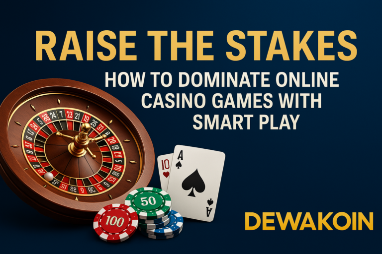 Raise the Stakes: How to Dominate Online Casino Games with Smart Play