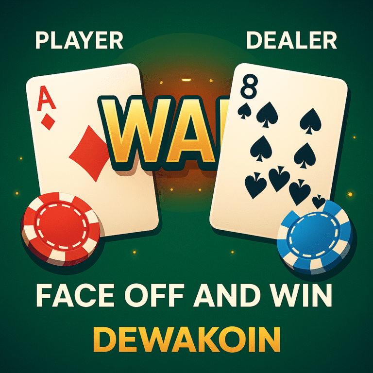 Casino War at Dewakoin: Simple, Straightforward, and Surprisingly Addictive