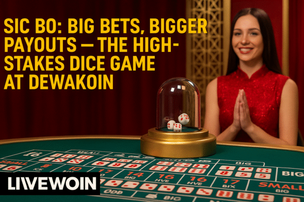 Sic Bo: Big Bets, Bigger Payouts – The High-Stakes Dice Game at Dewakoin