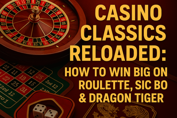 Casino Classics Reloaded: How to Win Big on Roulette, Sic Bo & Dragon Tiger at Dewakoin