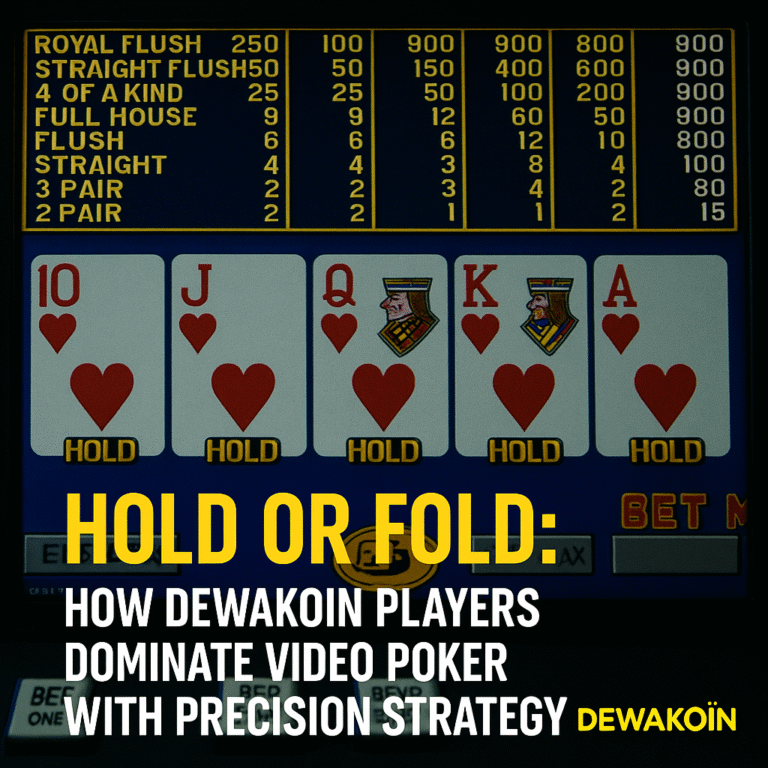 Hold or Fold: How Dewakoin Players Dominate Video Poker with Precision Strategy