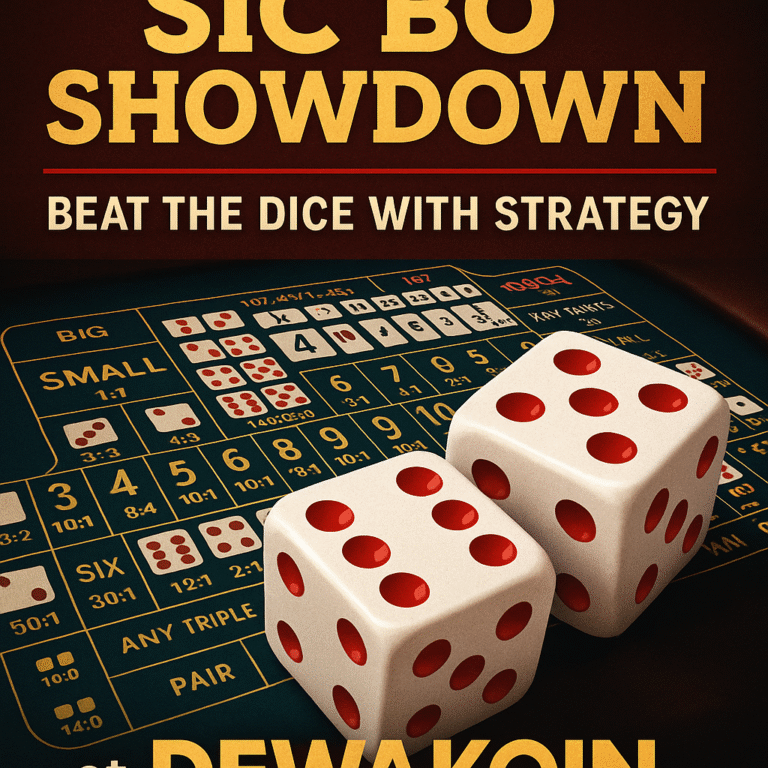 Sic Bo Showdown: Beat the Dice with Strategy at Dewakoin