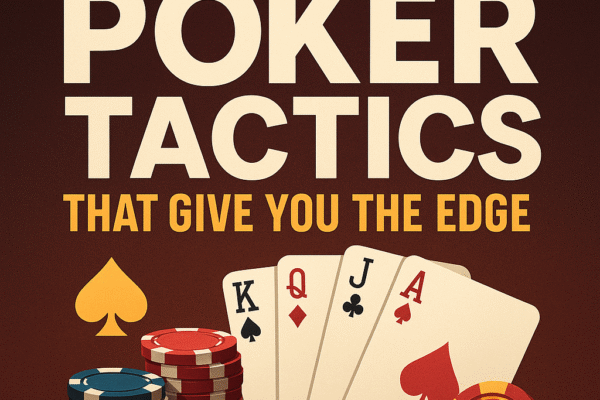 Play Like a Pro: Poker Tactics That Give You the Edge