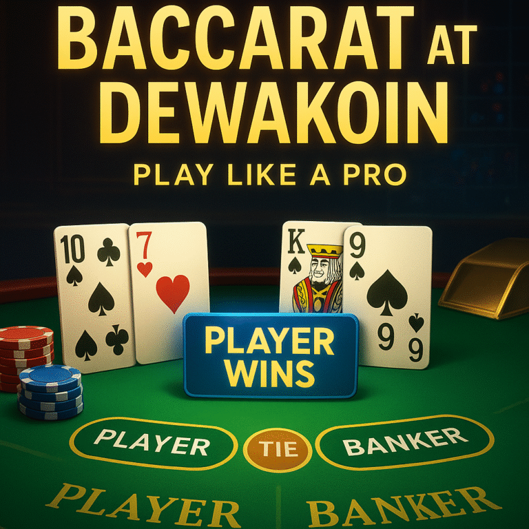 Baccarat at Dewakoin: High Stakes, Sharp Strategy, and Fast Decisions