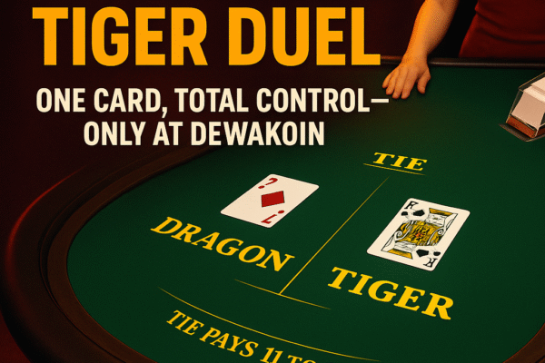 Dragon Tiger Duel: One Card, Total Control—Only at Dewakoin