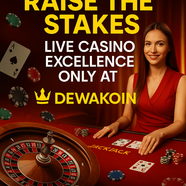 Raise the Stakes: Live Casino Excellence Only at Dewakoin