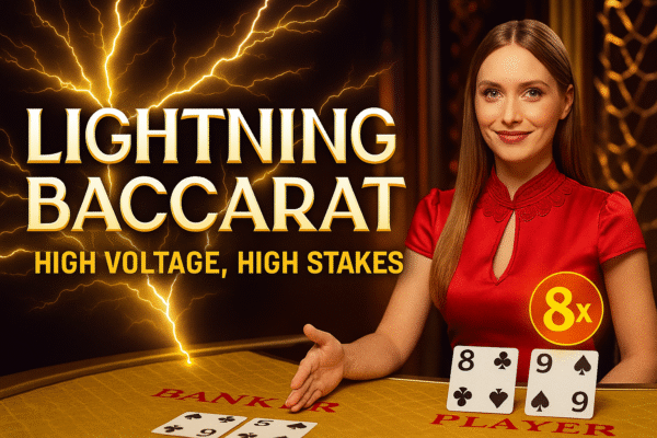 Lightning Baccarat: High Voltage, High Stakes