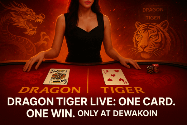 Dragon Tiger Live: One Card. One Decision. All In—Only at Dewakoin