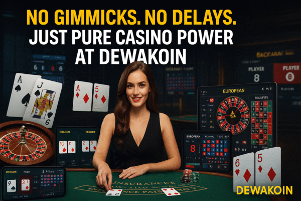 No Gimmicks. No Delays. Just Pure Casino Power at Dewakoin