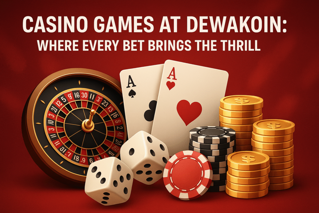Casino Games at Dewakoin: Where Every Bet Brings the Thrill