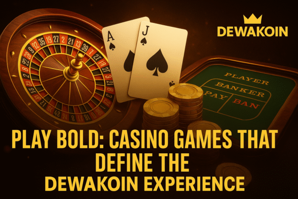 Play Bold: Casino Games That Define the Dewakoin Experience