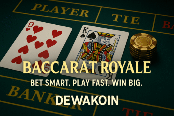 Baccarat Royale: Bet Smart, Play Fast, Win Big at Dewakoin